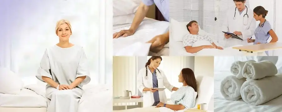 Medical linen, gown and towel laundry service for hospitals and clinics in Orlando