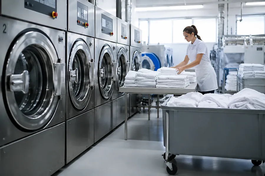Commercial laundry service for businesses in Orlando FL