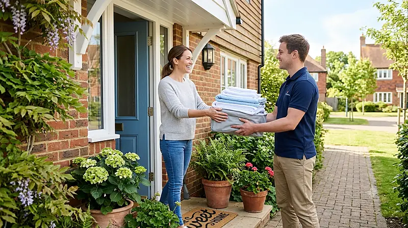 Laundry service pickup and delivery in St. Cloud FL